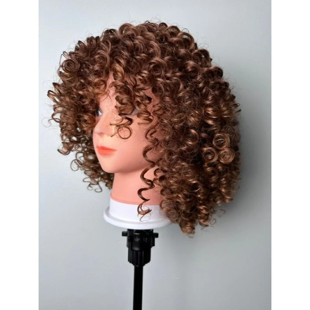 Afro Brown Wigs,Kinky Curly Wig